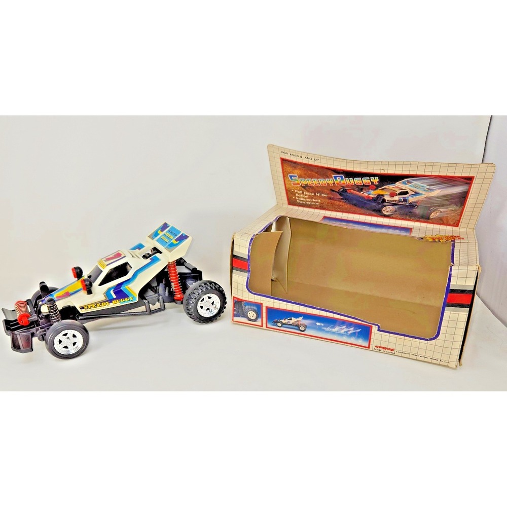 Speedy Buggy Pull Back N Go Independent Suspension No Batteries Required Vintage
